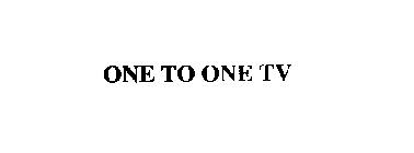 ONE TO ONE TV