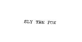 SLY THE FOX