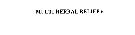 MULTI HERBAL RELIEF 6