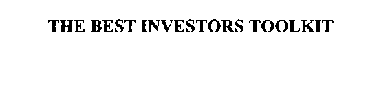 THE BEST INVESTORS TOOLKIT