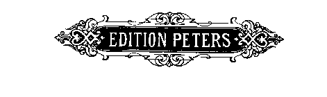 EDITION PETERS