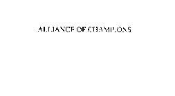 ALLIANCE OF CHAMPIONS