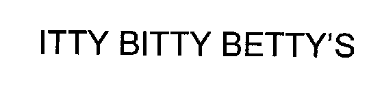 ITTY BITTY BETTY'S
