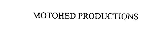 MOTOHED PRODUCTIONS