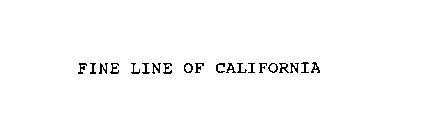 FINE LINE OF CALIFORNIA