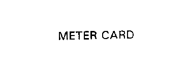 METER CARD