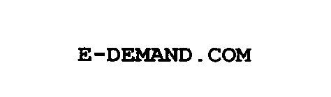 E-DEMAND. COM