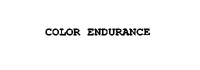 COLOR ENDURANCE