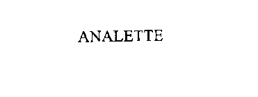 ANALETTE