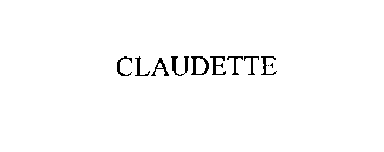 CLAUDETTE