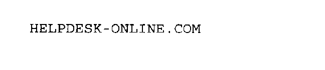 HELPDESK-ONLINE.COM