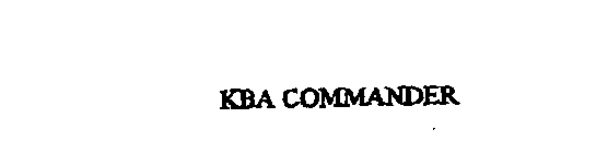 KBA COMMANDER