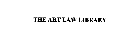 THE ART LAW LIBRARY