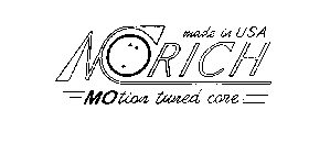 MORICH MOTION TUNED CARE MADE IN USA