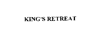 KING'S RETREAT