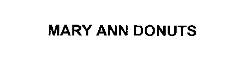 MARY ANN DONUTS