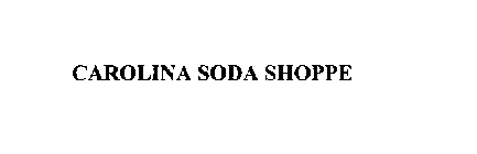 CAROLINA SODA SHOPPE