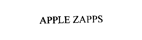 APPLE ZAPPS