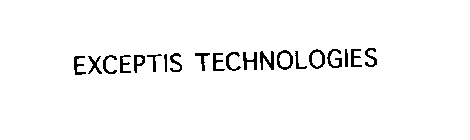 EXCEPTIS TECHNOLOGIES
