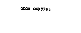 ODOR CONTROL