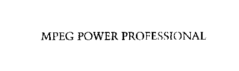 MPEG POWER PROFESSIONAL