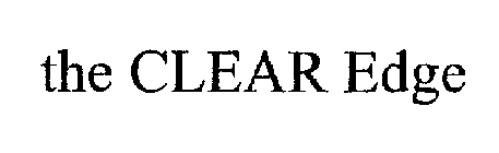 THE CLEAR EDGE