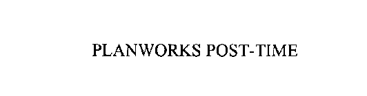 PLANWORKS POST-TIME