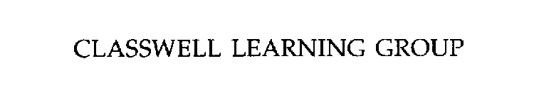 CLASSWELL LEARNING GROUP