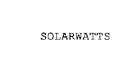 SOLARWATTS
