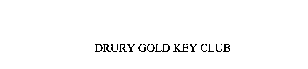 DRURY GOLD KEY CLUB