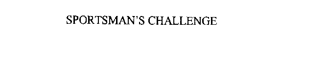 SPORTSMAN'S CHALLENGE