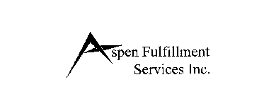 ASPEN FULFILLMENT SERVICES INC.