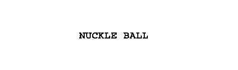 NUCKLE BALL