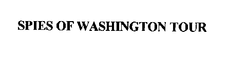 SPIES OF WASHINGTON TOUR