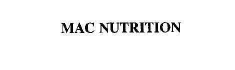 MAC NUTRITION
