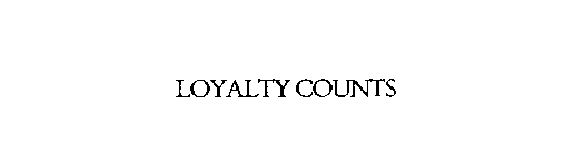LOYALTY COUNTS