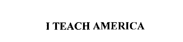 I TEACH AMERICA