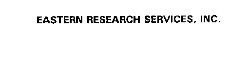 EASTERN RESEARCH SERVICES, INC.