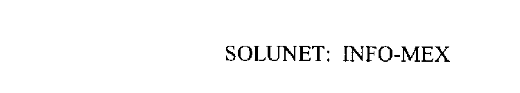 SOLUNET: INFO-MEX