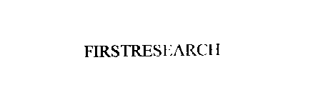 FIRSTRESEARCH
