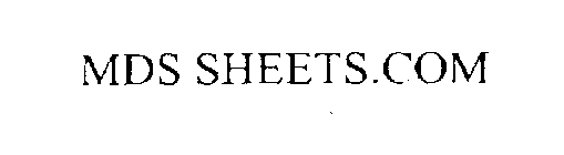 MDS SHEETS.COM YOUR SAFETY SOURCE ON THE WEB
