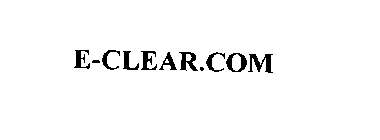 E-CLEAR.COM