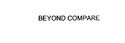 BEYOND COMPARE