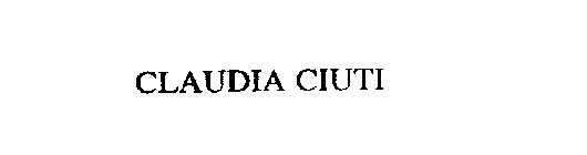 CLAUDIA CIUTI