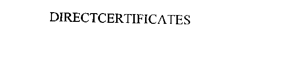 DIRECTCERTIFICATES