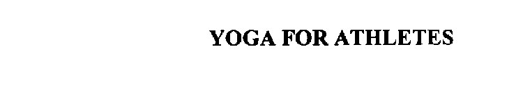 YOGA FOR ATHLETES