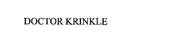 DOCTOR KRINKLE