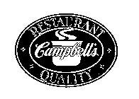 CAMPBELL'S RESTAURANT QUALITY