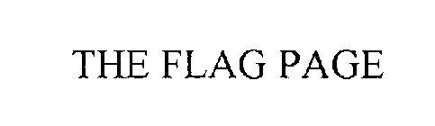 THE FLAG PAGE