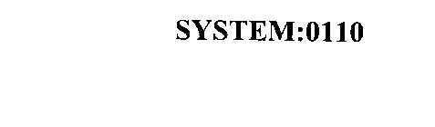 SYSTEM:0110